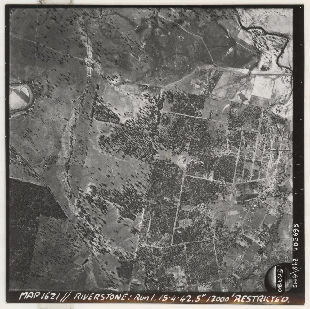 Riverstone Aerial Map, 1942