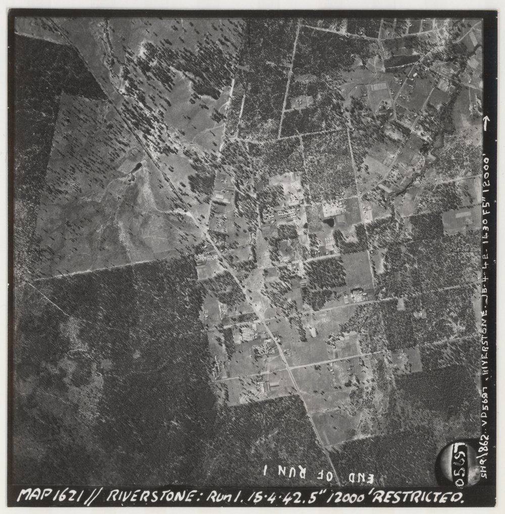 Riverstone Aerial Map, 1942