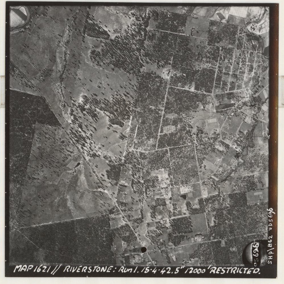 Riverstone Aerial Map, 1942