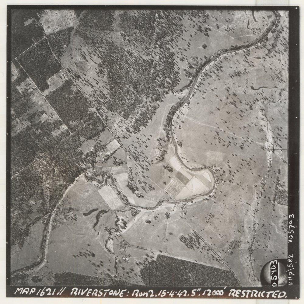 Riverstone Aerial Map, 1942