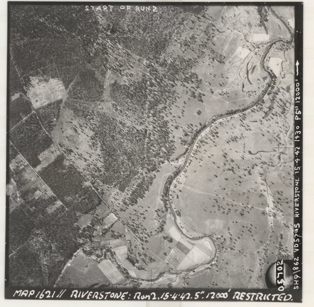 Riverstone Aerial Map, 1942