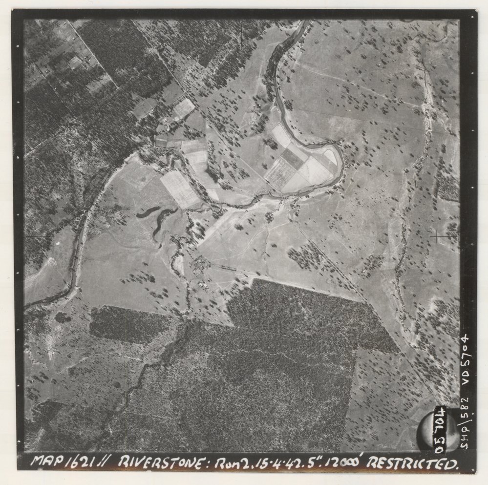 Riverstone Aerial Map, 1942