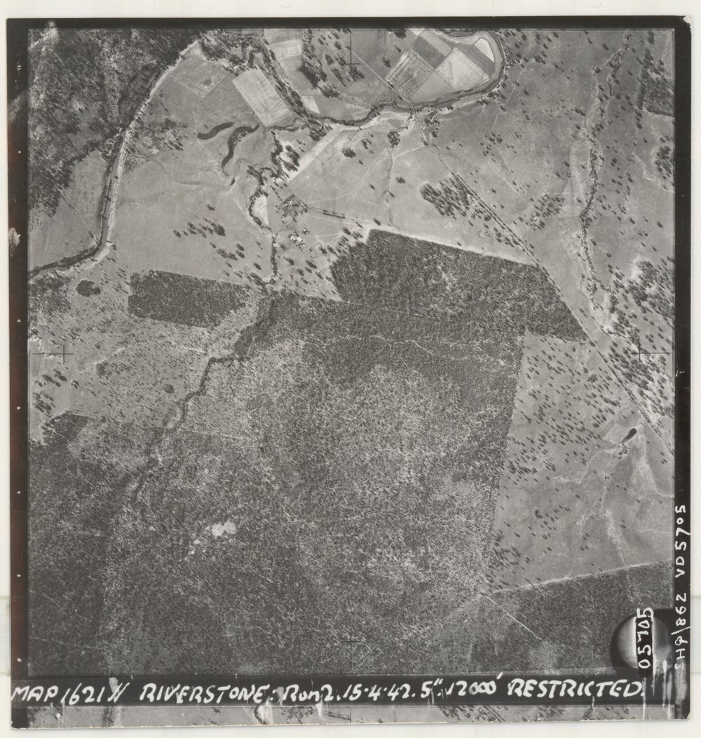 Riverstone Aerial Map, 1942