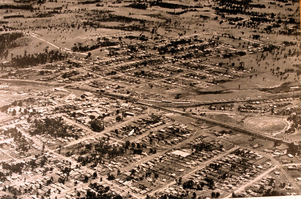 Aerial view of Blacktown and surroundings