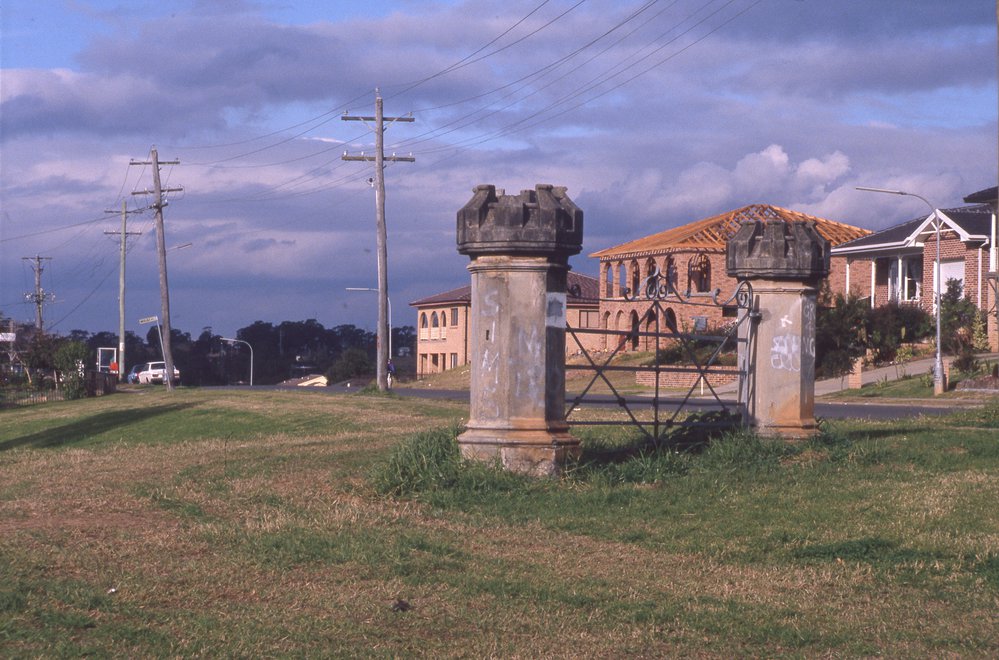 Gate posts for "The Turrets"