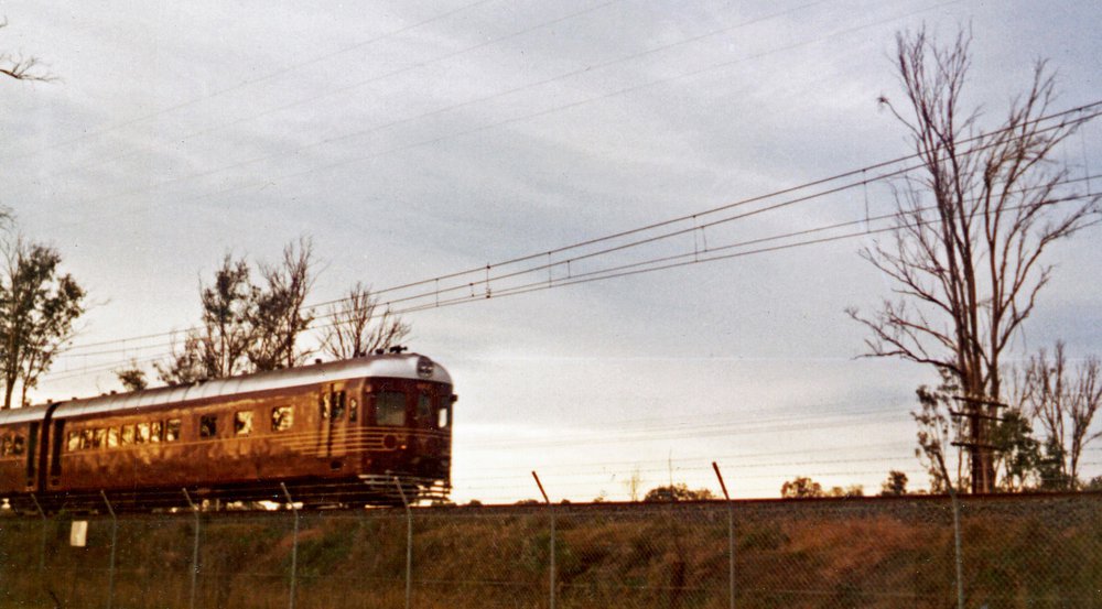 Diesel Rail Motor, Blacktown to Richmond line, c1975