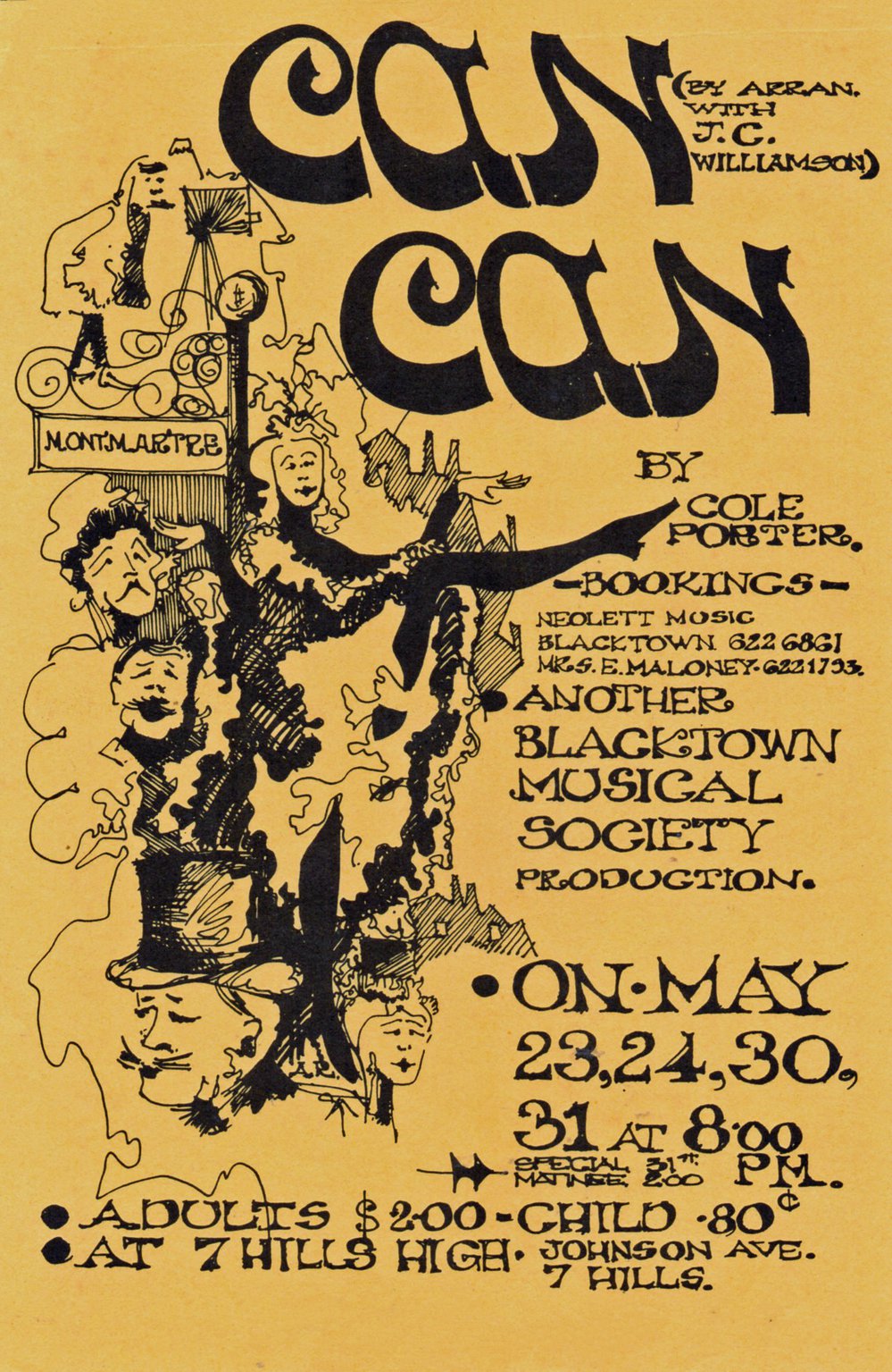 Blacktown Musical Society, Can Can, 1975