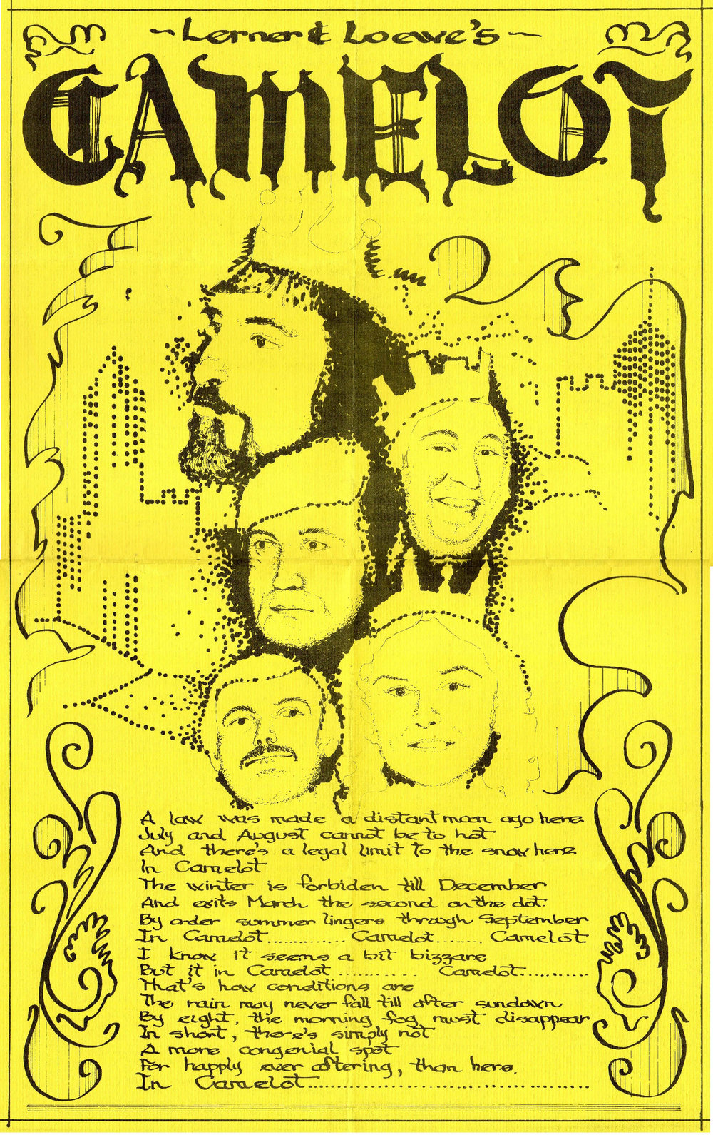 Blacktown Musical Society Camelot, 1975