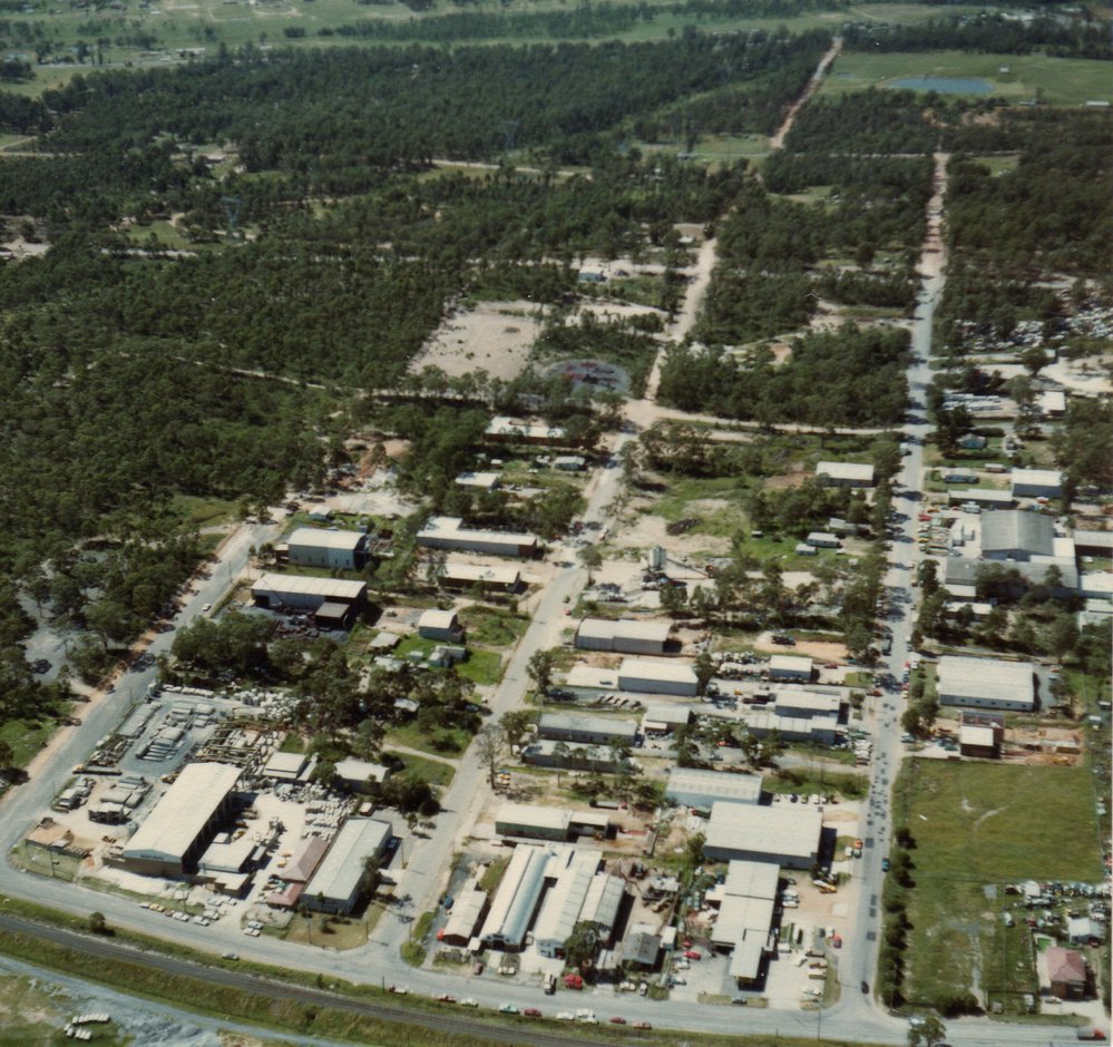 Aerial view of Riverstone Industrial area