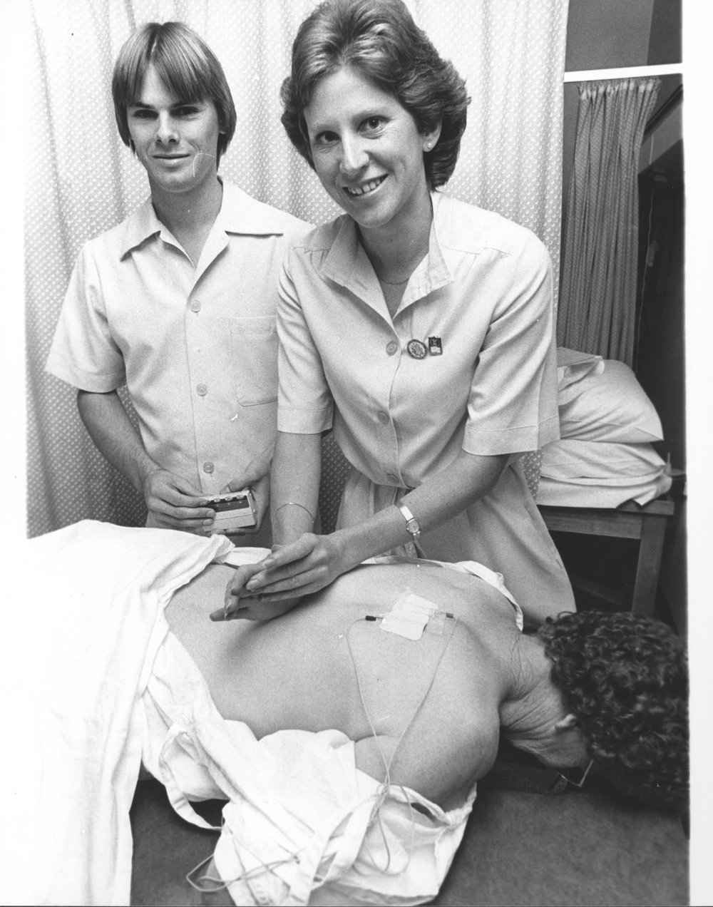 Mount Druitt Hospital staff demonstrating CPR