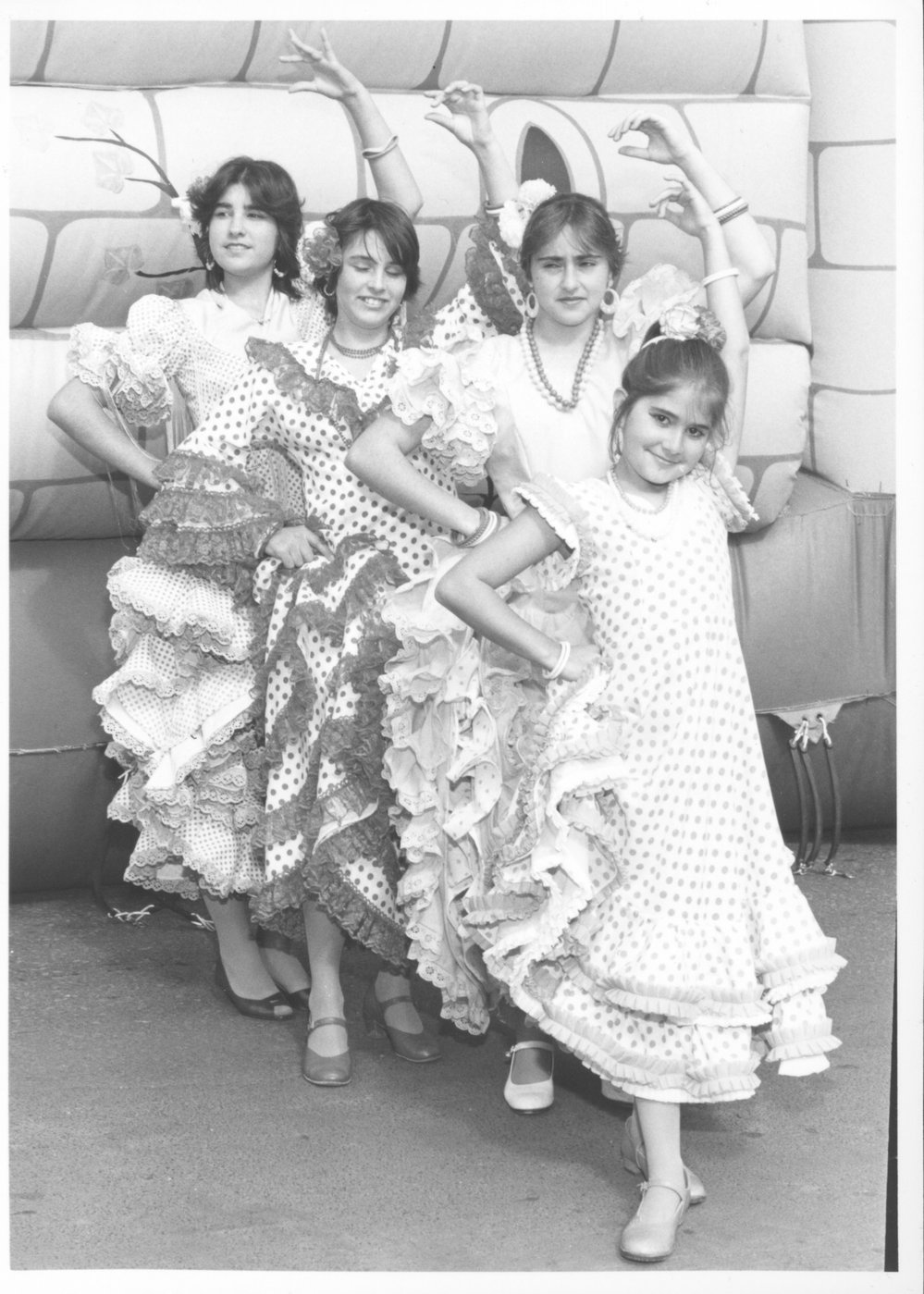 The Western Spanish Club dancing group