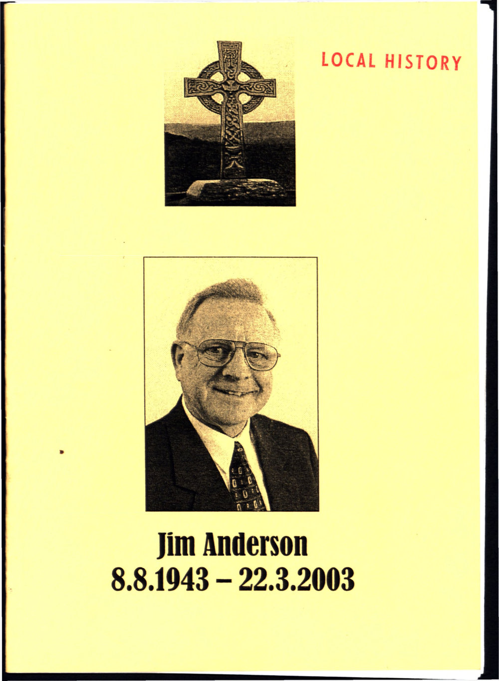 Jim Anderson - prayers 2003