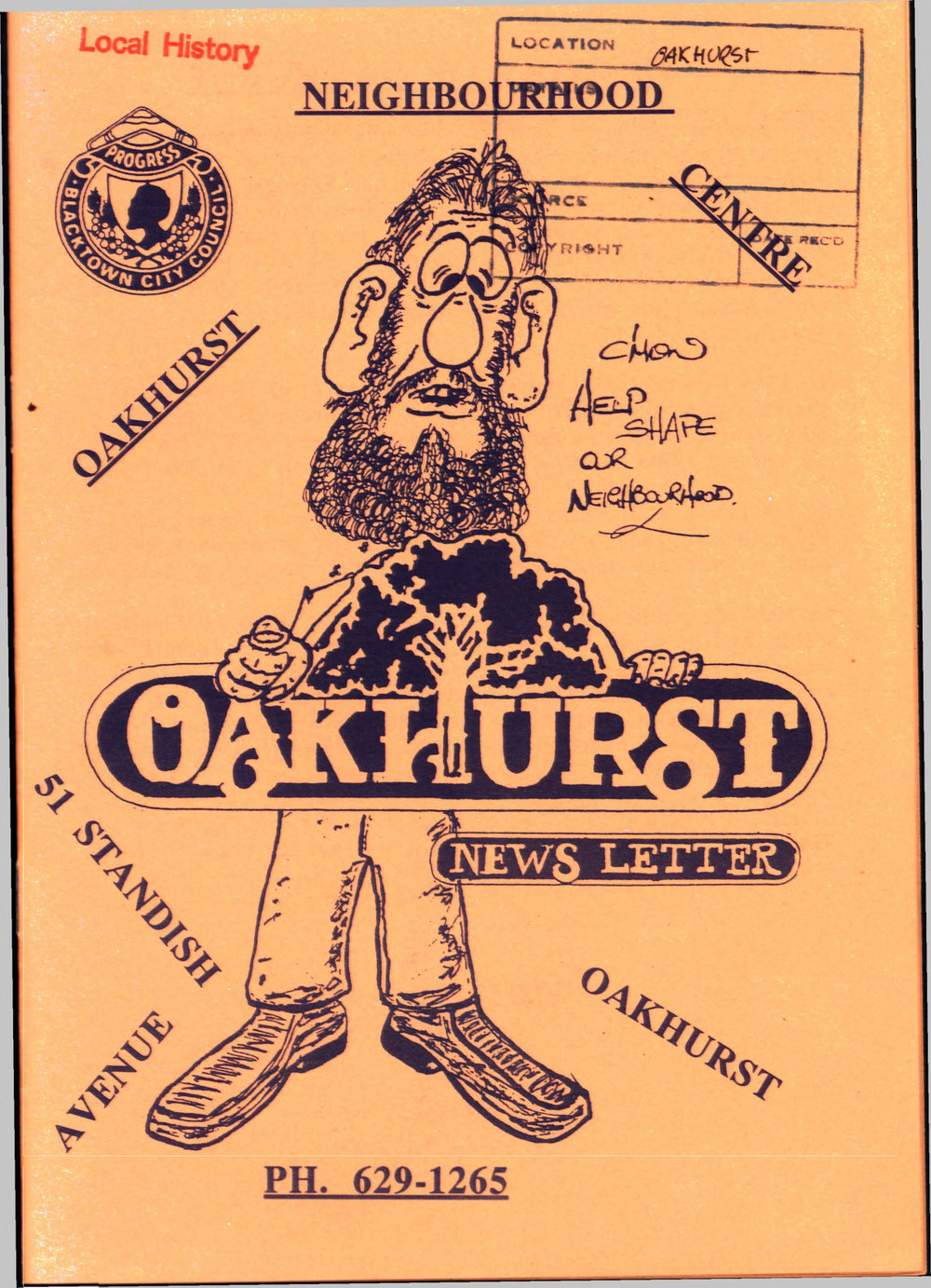 Oakhurst Neighbourhood Centre Newsletter, 1994