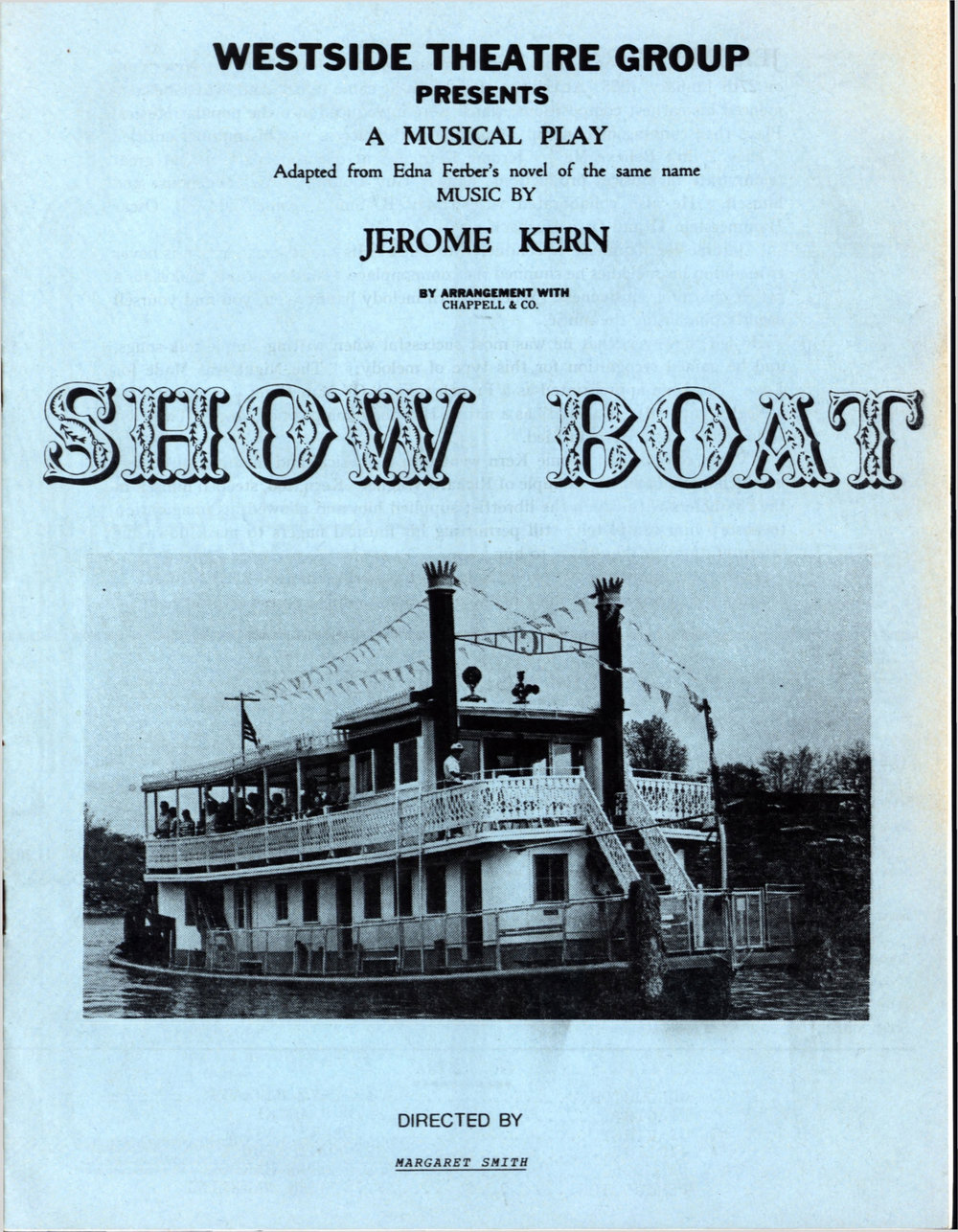 Westside Theatre group - Show Boat