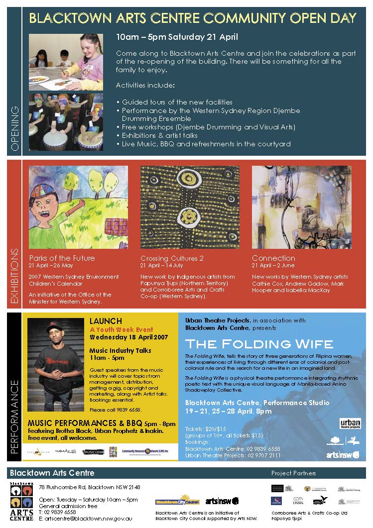 Blacktown Arts Centre Community Open Day, 2007