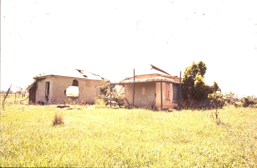 House under demolition