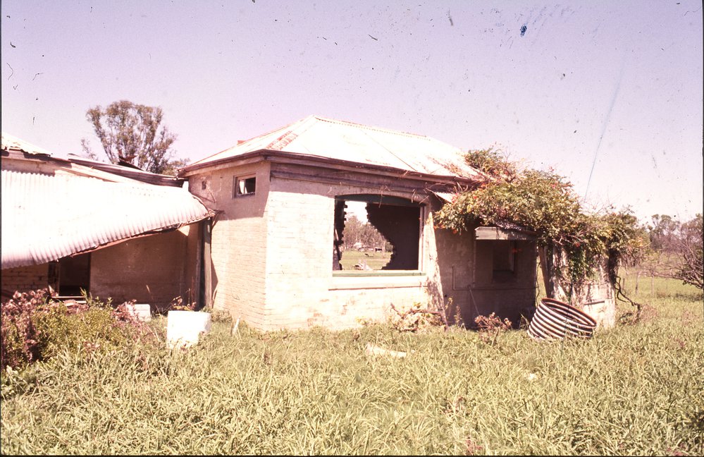 House under demolition