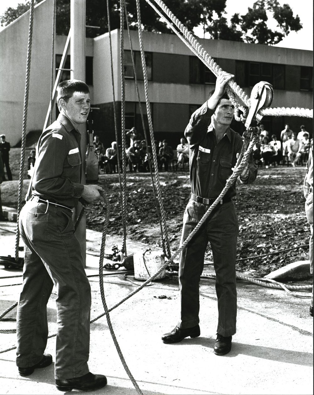 Trainees at HMAS Nirimba, Quakers Hill