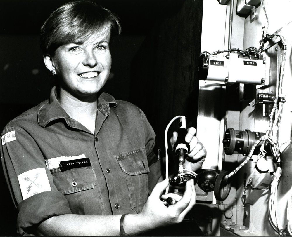 Technical trainee at HMAS Nirimba, Quakers Hill