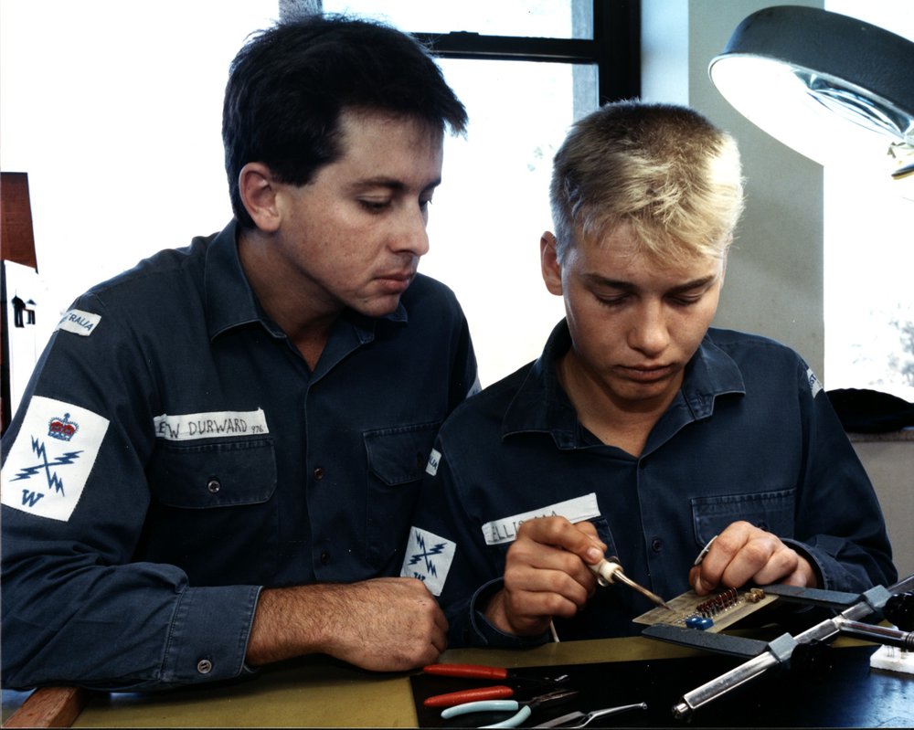 Trainees at HMAS Nirimba, Quakers Hill