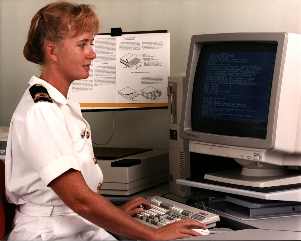 Trainee at HMAS Nirimba, Quakers Hill