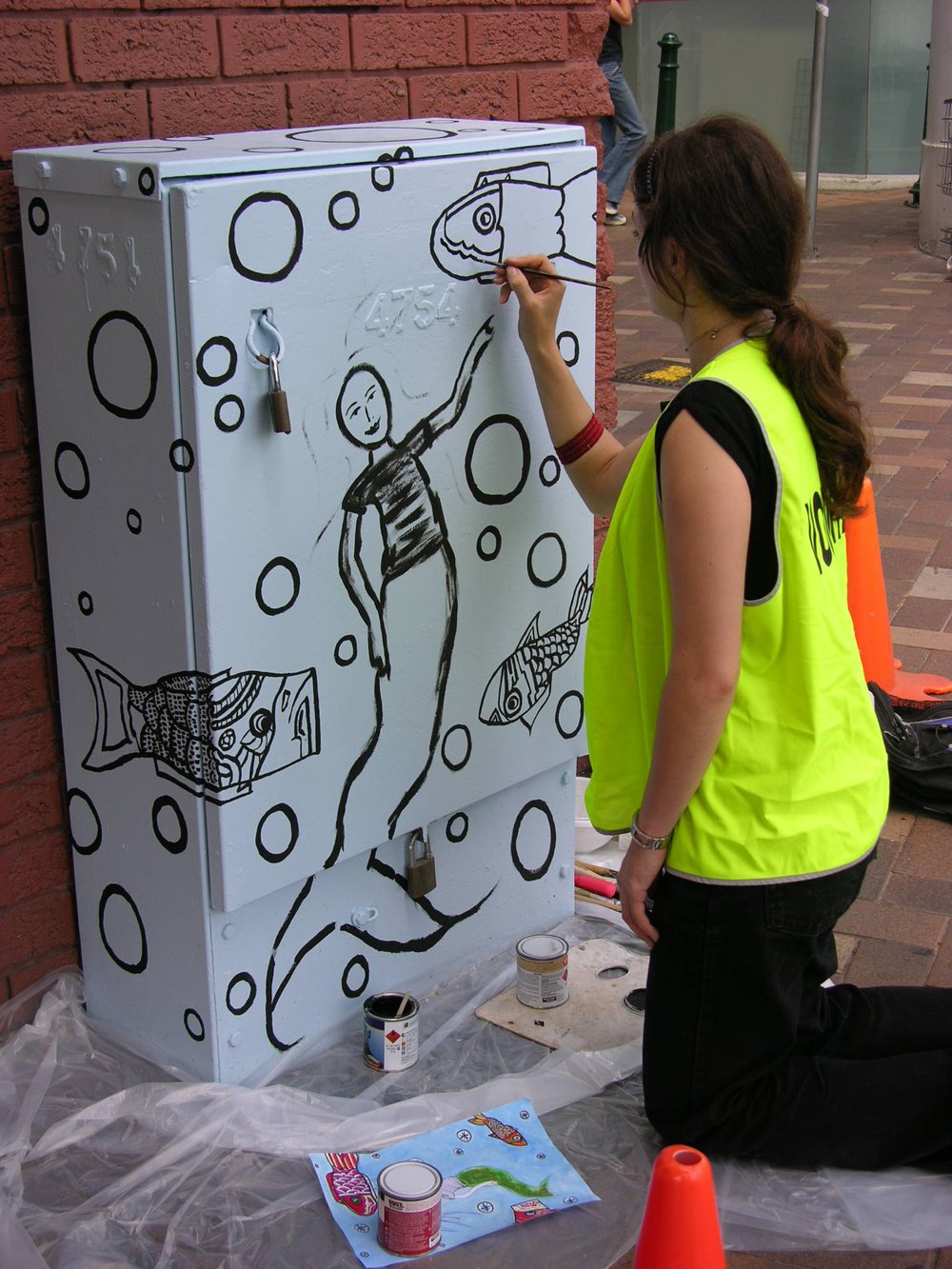 Electric Art Project, Blacktown CBD, 2005