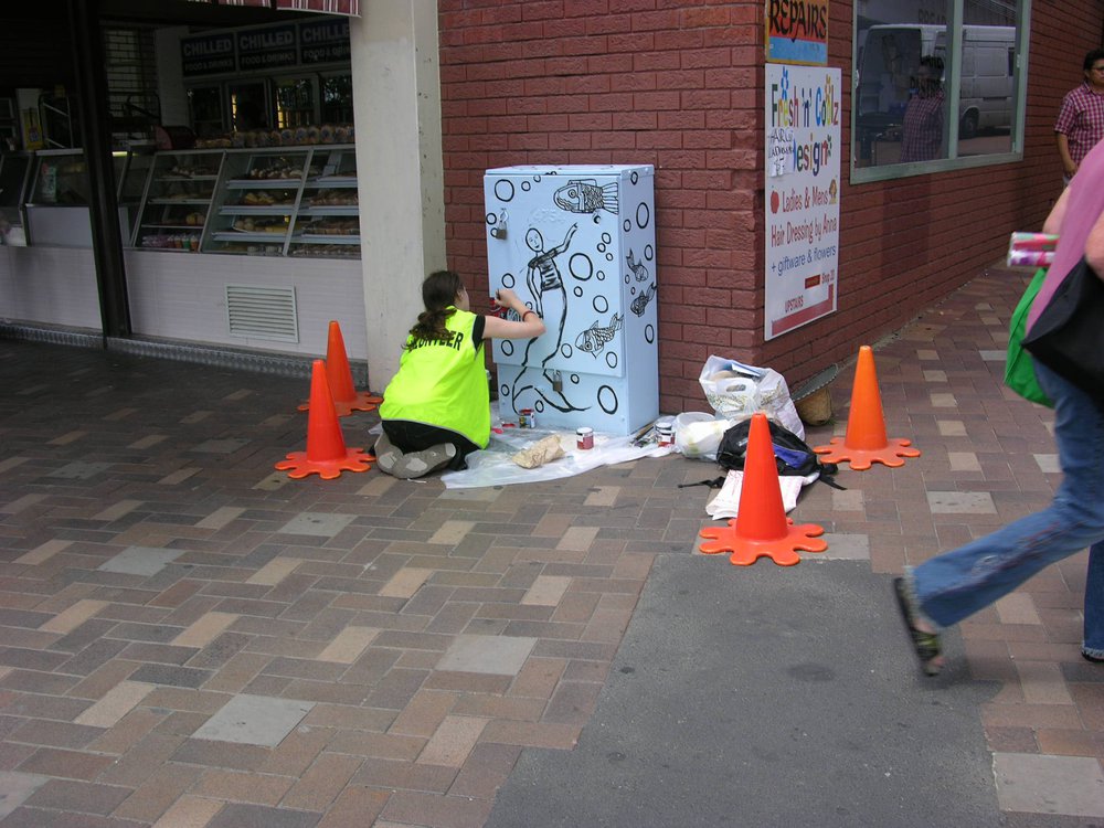 Electric Art Project, Blacktown CBD, 2005