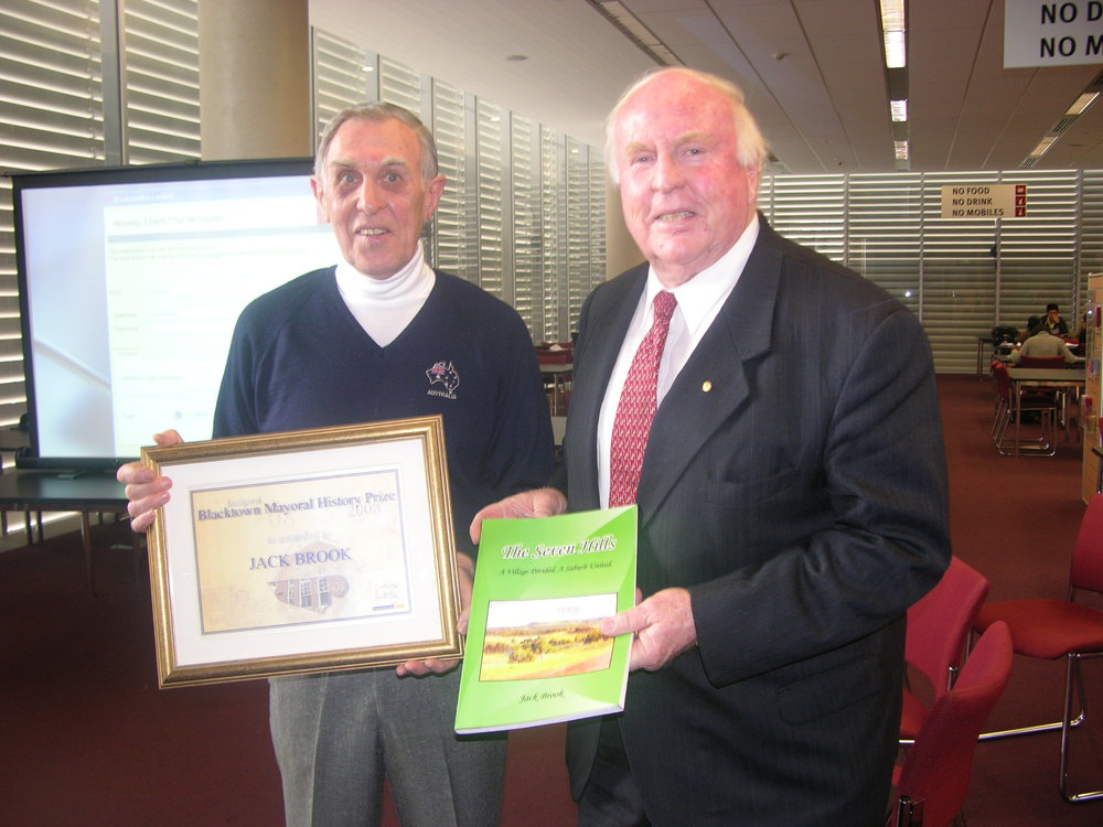 Blacktown City Mayoral History Prize presentation, 2008