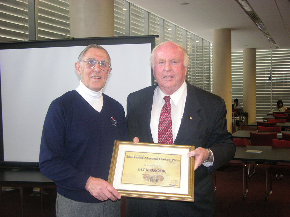 Blacktown City Mayoral History Prize presentation, 2008