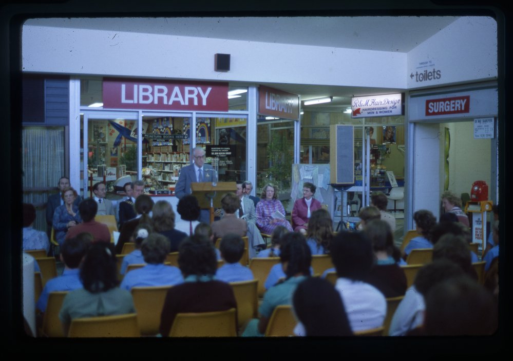 Official opening of John Aquilina Children&rsquo;s Library, Quakers Hill, 1983