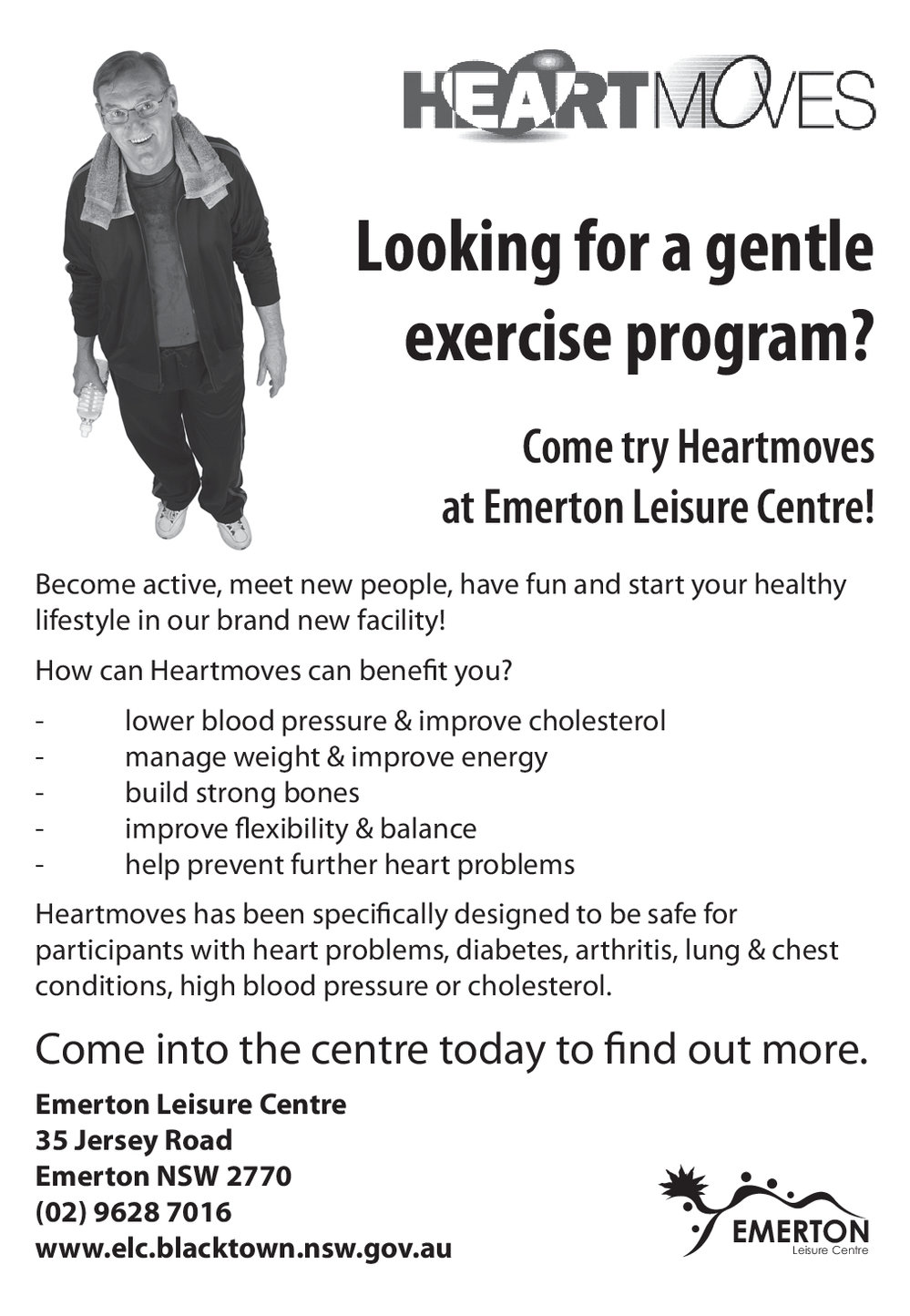 Heartmoves, Emerton Leisure Centre
