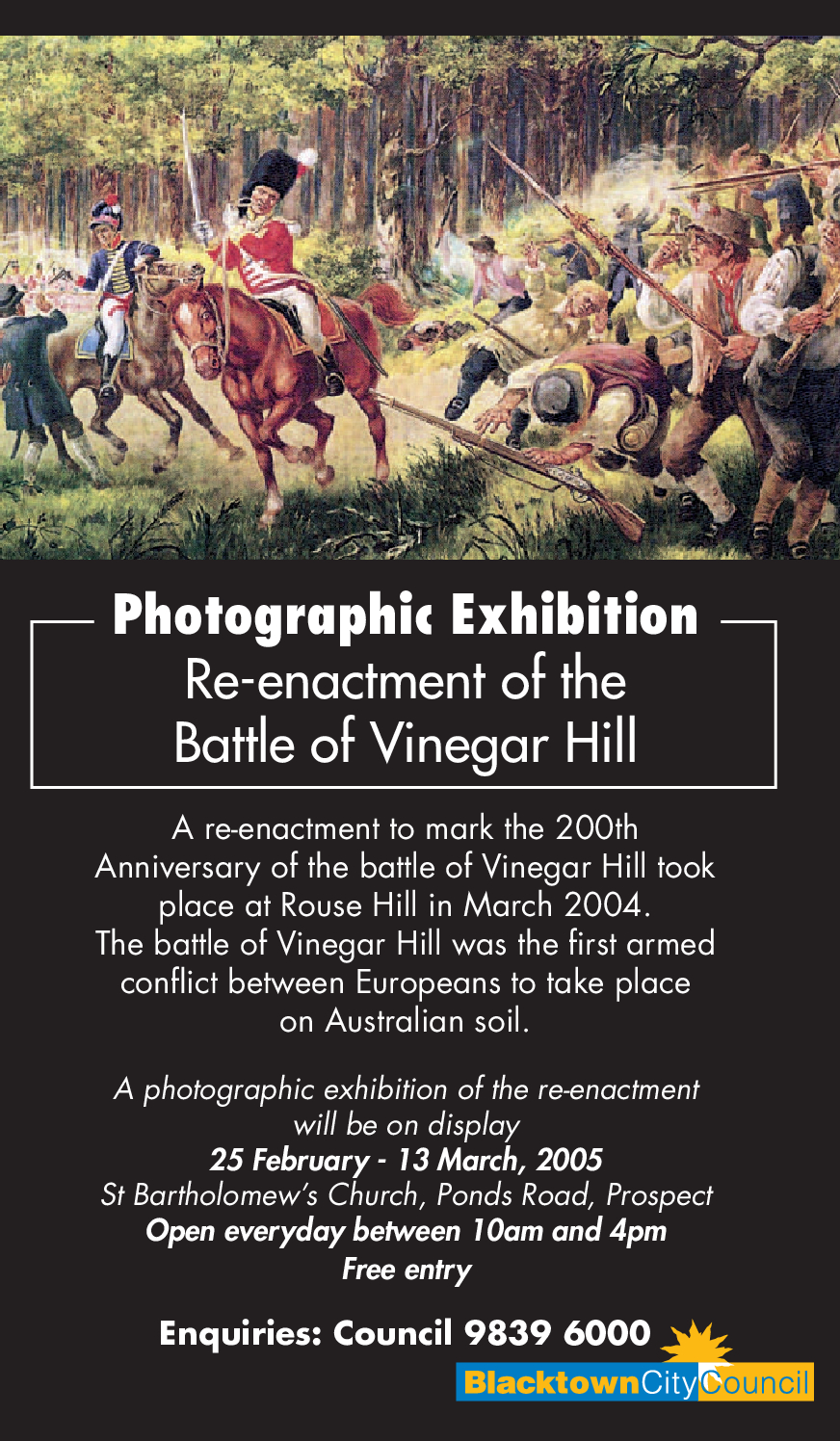 Re-enactment of the Battle of Vinegar Hill, 2005