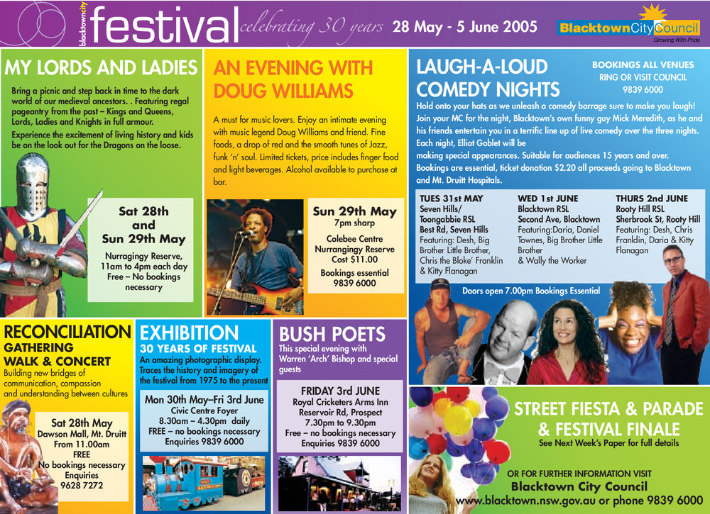 Blacktown City Festival, 2005