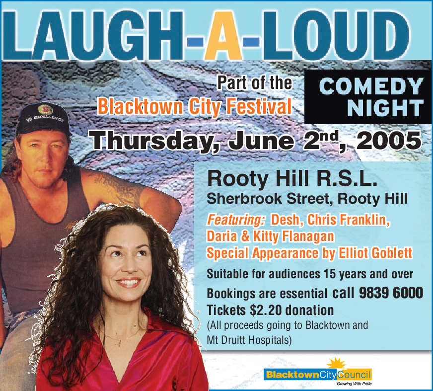 Laugh-a-Loud Comedy Night, 2005