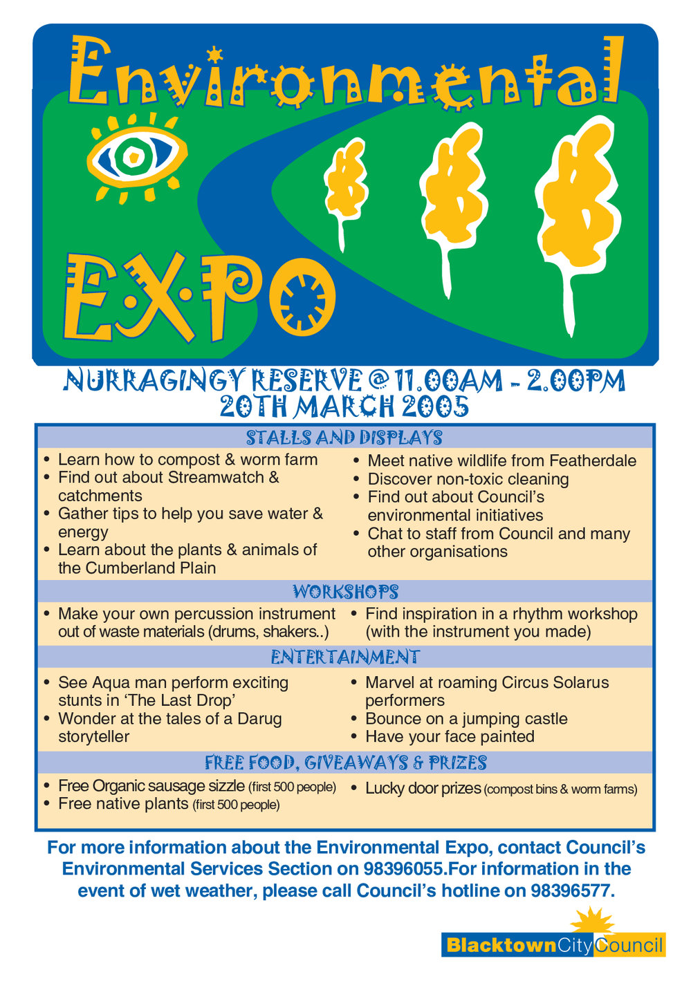 Environmental Expo, Nurragingy Reserve, 2005