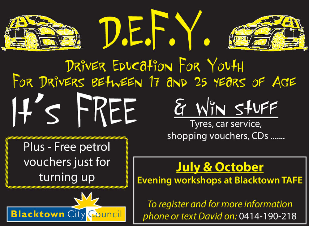 Driver Education for Youth (DEFY) workshops, c 2006