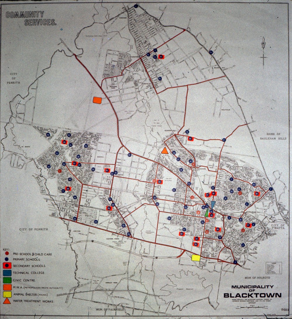 Municipality of Blacktown Community Services c1970s