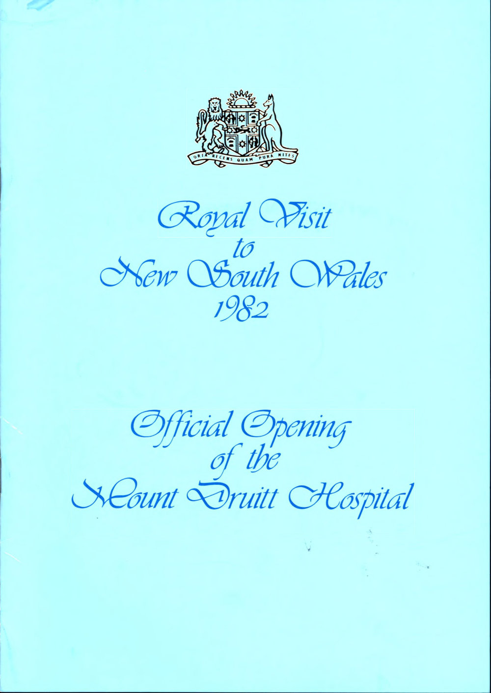 Official Opening of the Mount Druitt Hospital by Queen Elizabeth II, 1982