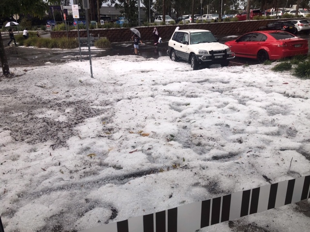 Hailstorm, Mount Druitt, 2021