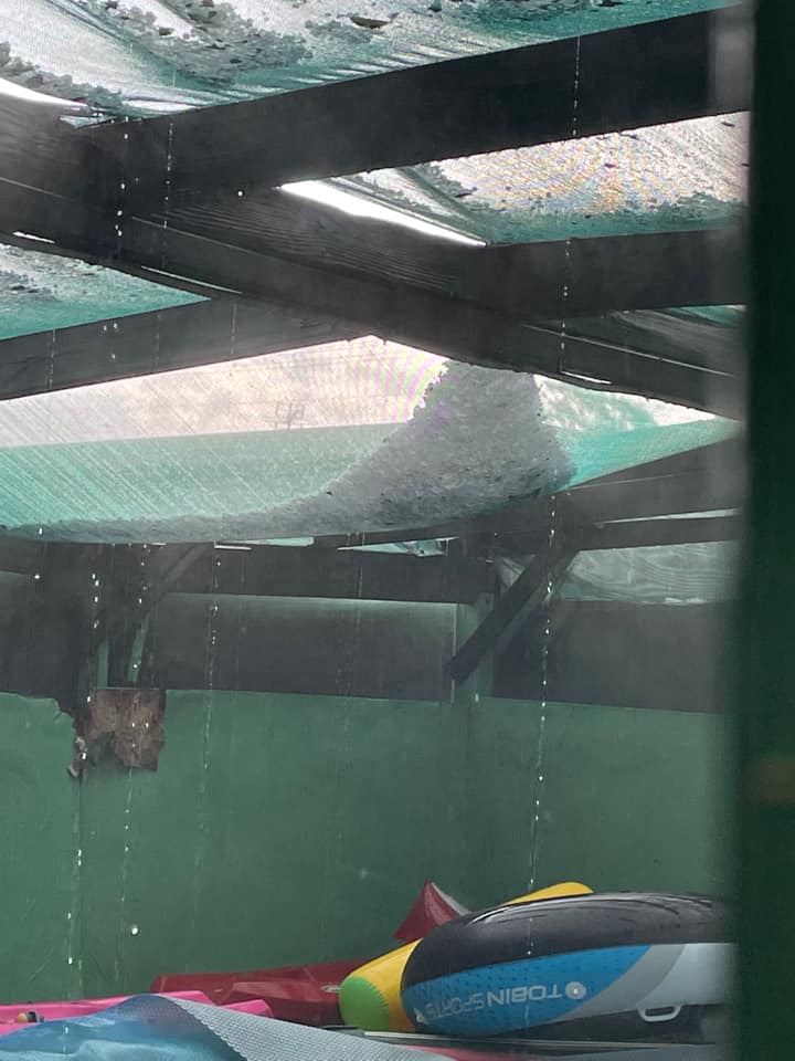 Hailstorm, Lethbridge Park, 2021