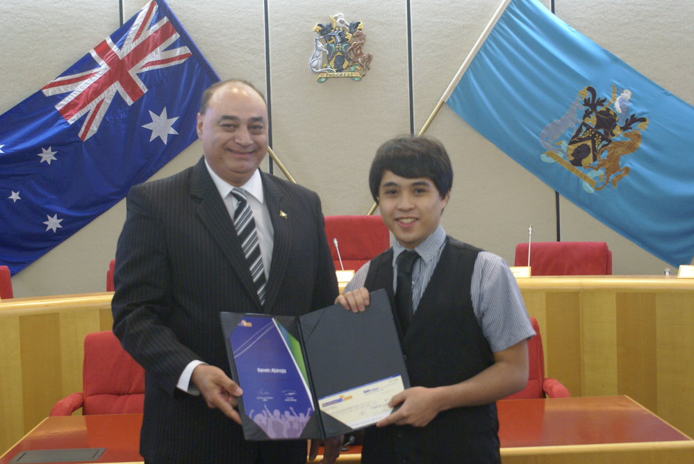 Blacktown City Council Tertiary Scholarship Award winner, 2012