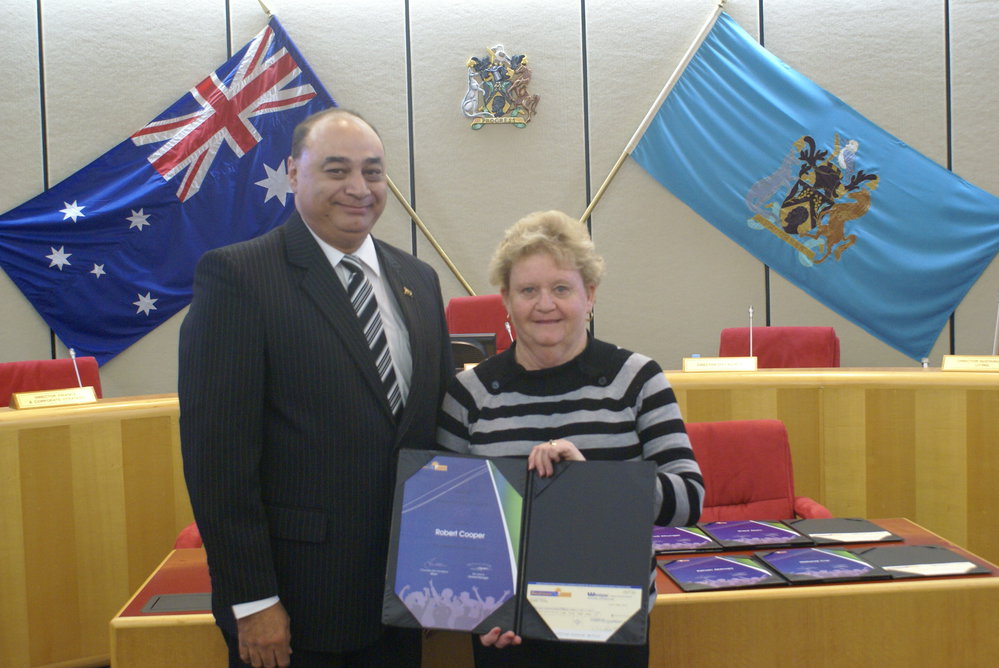 Blacktown City Council Tertiary Scholarship Award winner, 2012