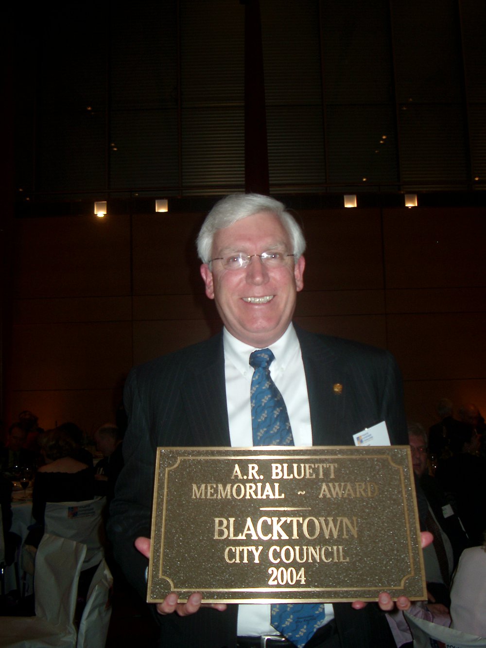 A.R. Bluett Memorial Award, 2005