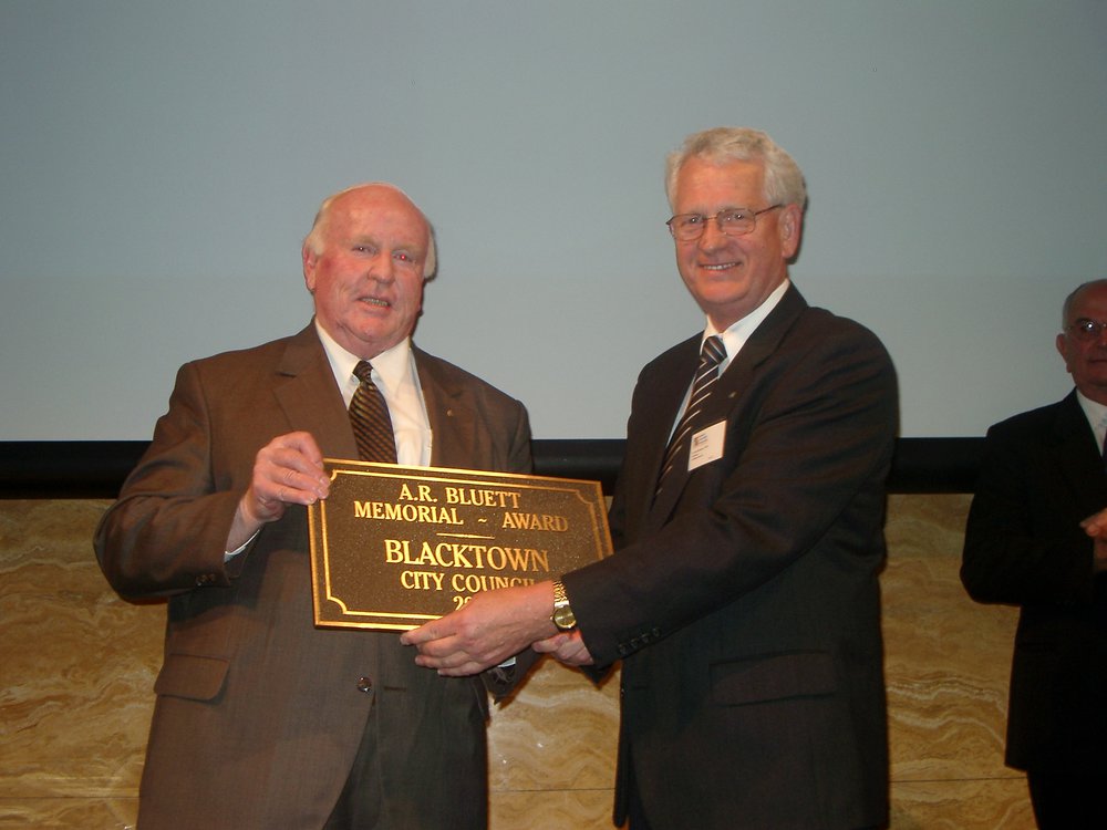 A.R. Bluett Memorial Award, 2005