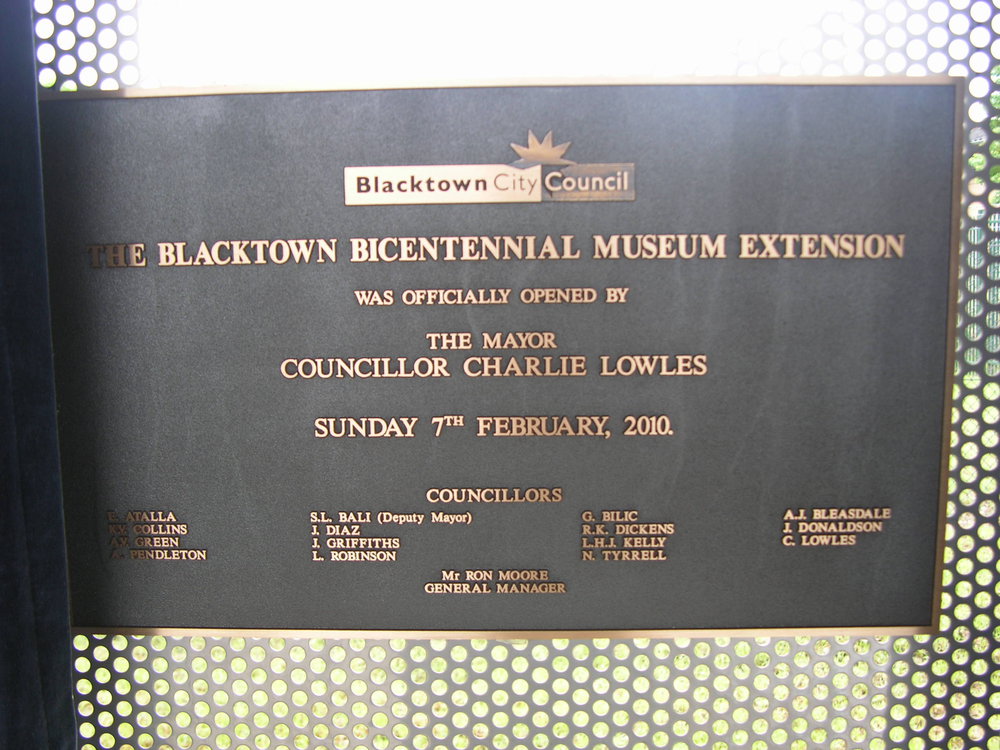 Blacktown Bicentennial Museum Extensions, Riverstone, 2010