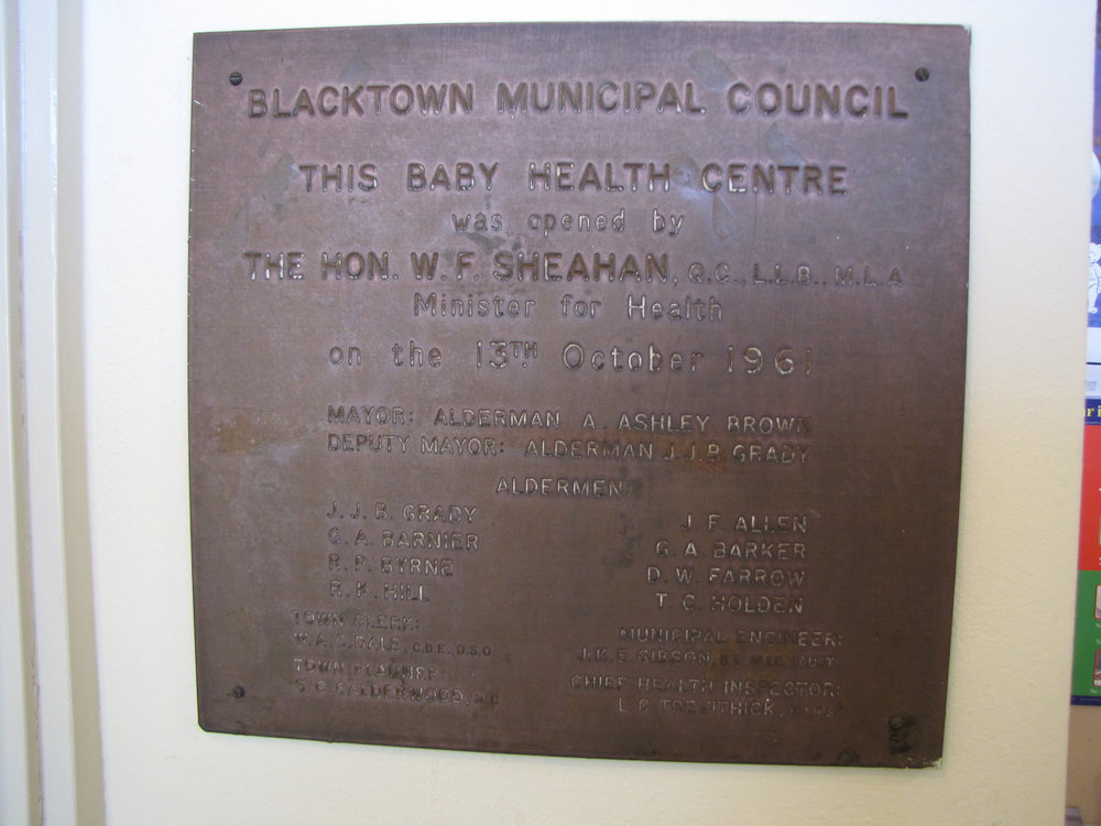 Baby Health Centre, Lalor Park