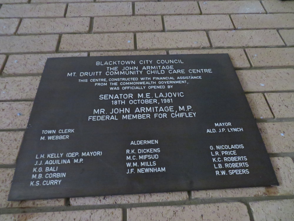 The John Armitage Community &amp; Child Care Centre, Mount Druitt