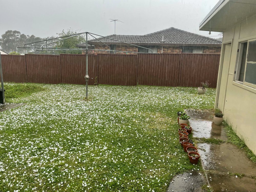 Hailstorm, Rooty Hill, 2021