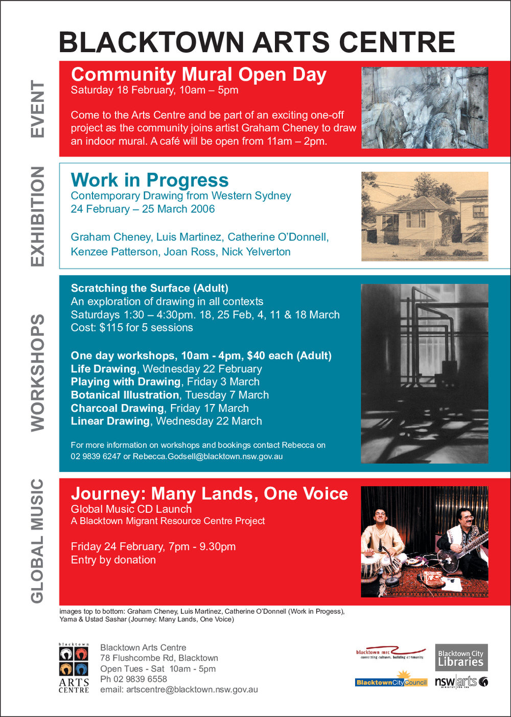 Blacktown Arts Centre Programme, 2006