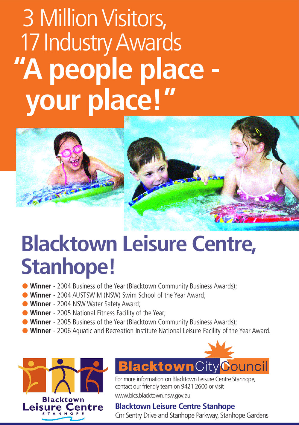 Blacktown Leisure Centre, Stanhope Gardens, 2006